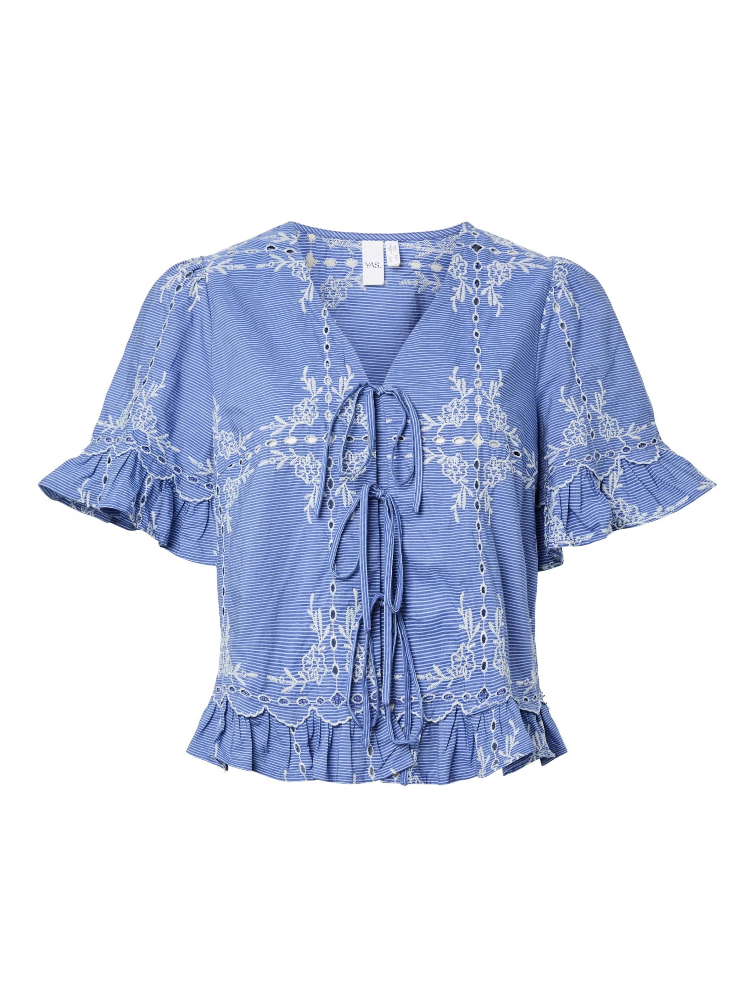 Camicia da donna di YAS in blu: frontale