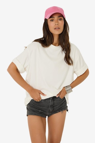 No Matter What Shirt in White: front