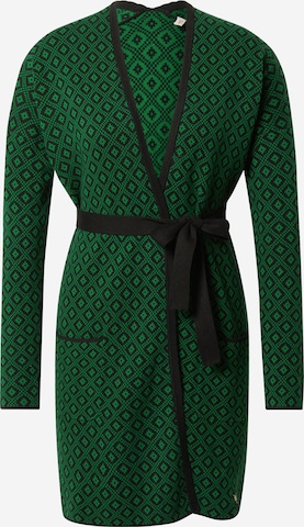 Cardigan 'Rendez-vous with Myself' Blutsgeschwister en vert : devant