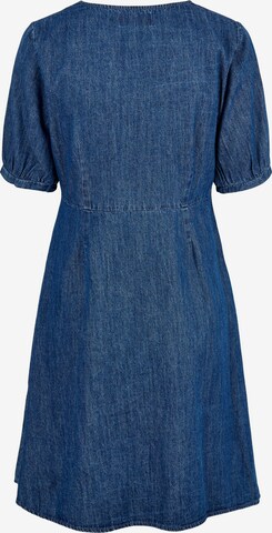 Robe-chemise 'Vibe' PIECES en bleu