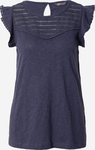 Marks & Spencer T-Shirt 'Sparkle' in Blau: predná strana