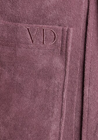 VIVANCE Bathrobe short 'Dreams' in Pink