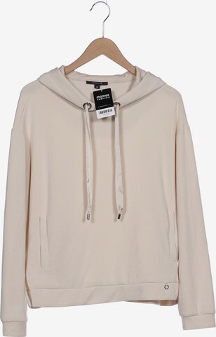 COMMA Sweatshirt & Zip-Up Hoodie in XL in Beige: front