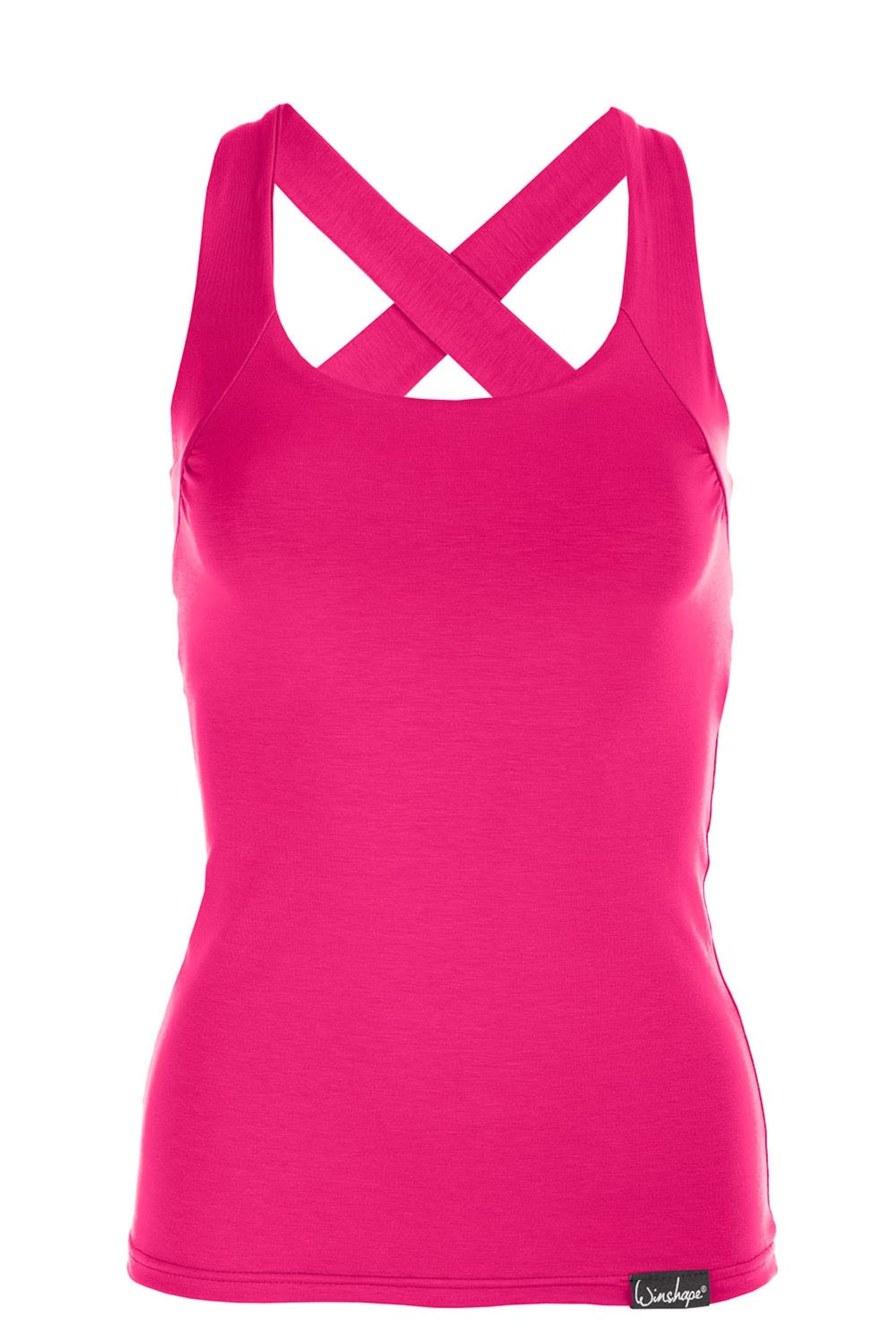 Winshape Sports top 'WVR25' in Pink: front
