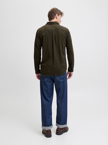 Regular fit Cămașă 'JJJAMES' de la JACK & JONES pe verde