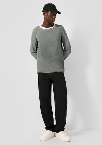 QS Sweater in Green: side