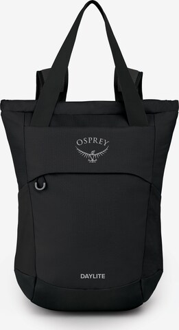 Osprey Rucksack 'Daylite Tote' in Schwarz: predná strana