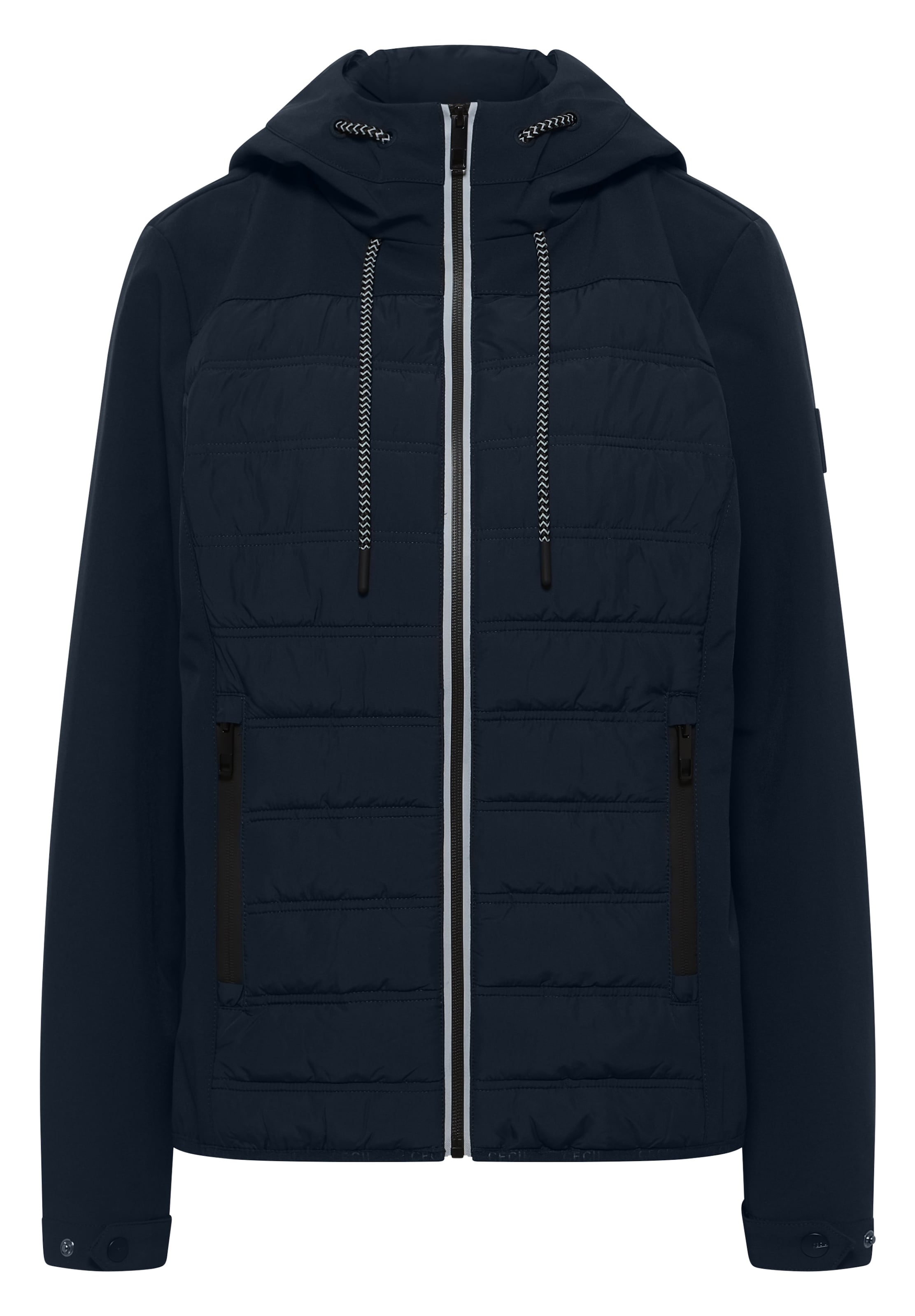 CECIL Between-Season Jacket in Blue: front