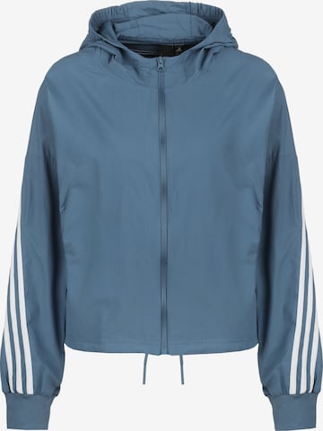 ADIDAS SPORTSWEAR Training Jacket in Blue: front