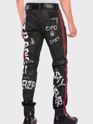 CIPO & BAXX Slimfit Jeans in Zwart
