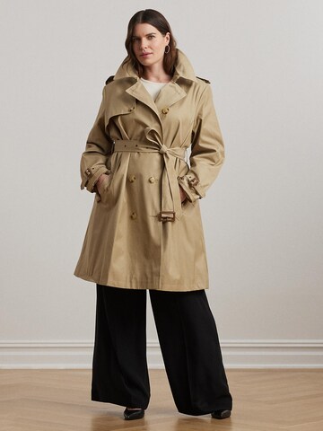 Lauren Ralph Lauren Plus Mantel in Beige