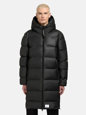 khujo Winter coat ' Earl-YM ' in Black: front