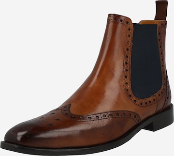 MELVIN & HAMILTON Chelsea Boots 'Martin' i brun: forside
