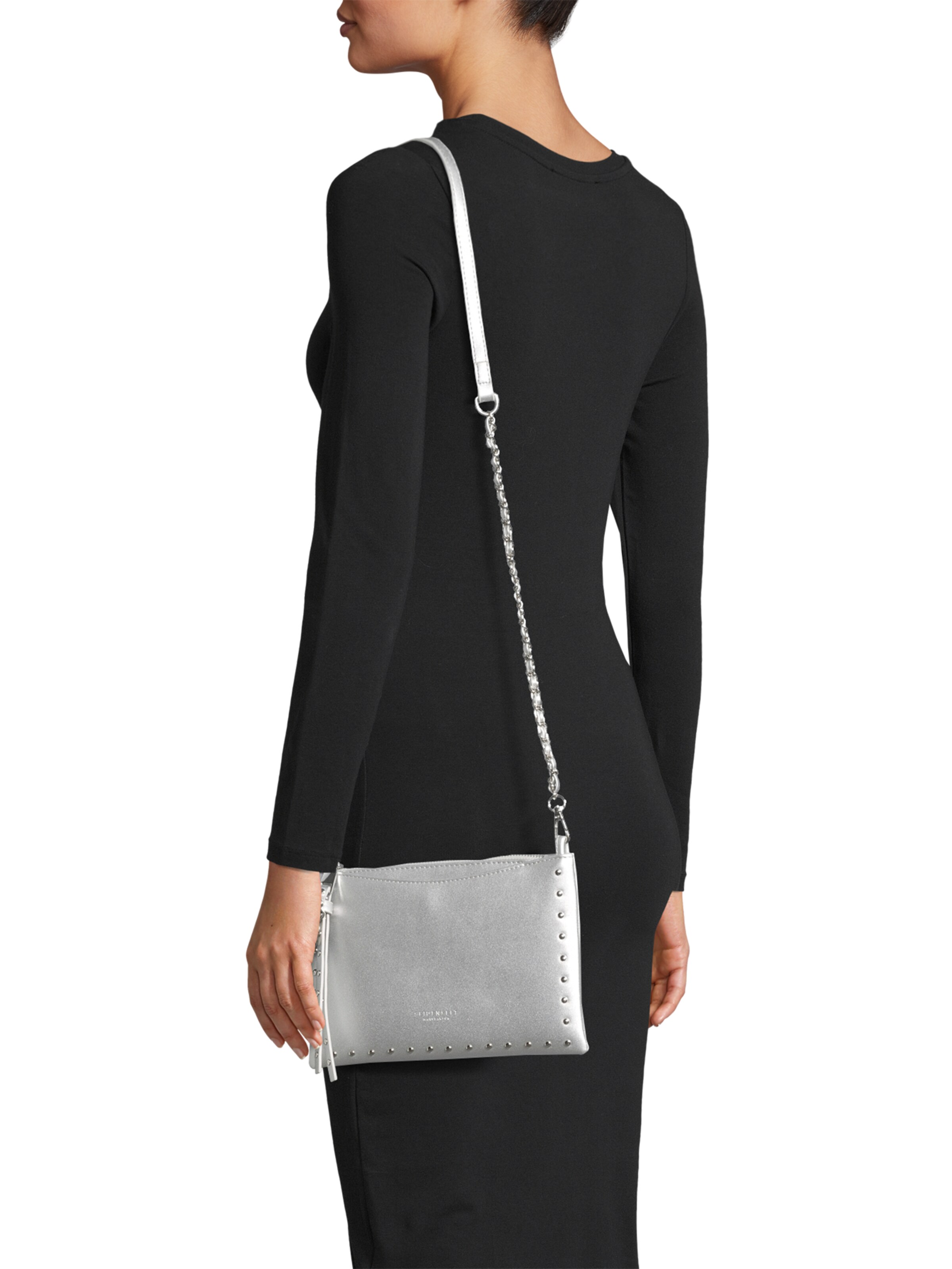 Borsa a tracolla 'Senja' di Seidenfelt in argento