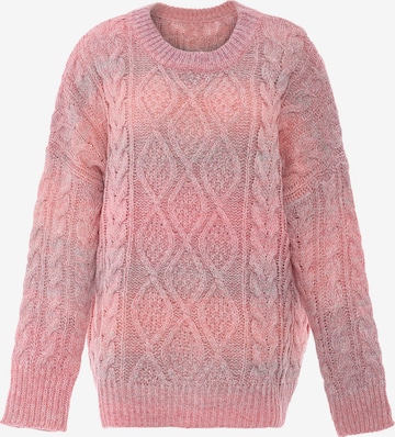 MYMO - Pullover em rosa: frente