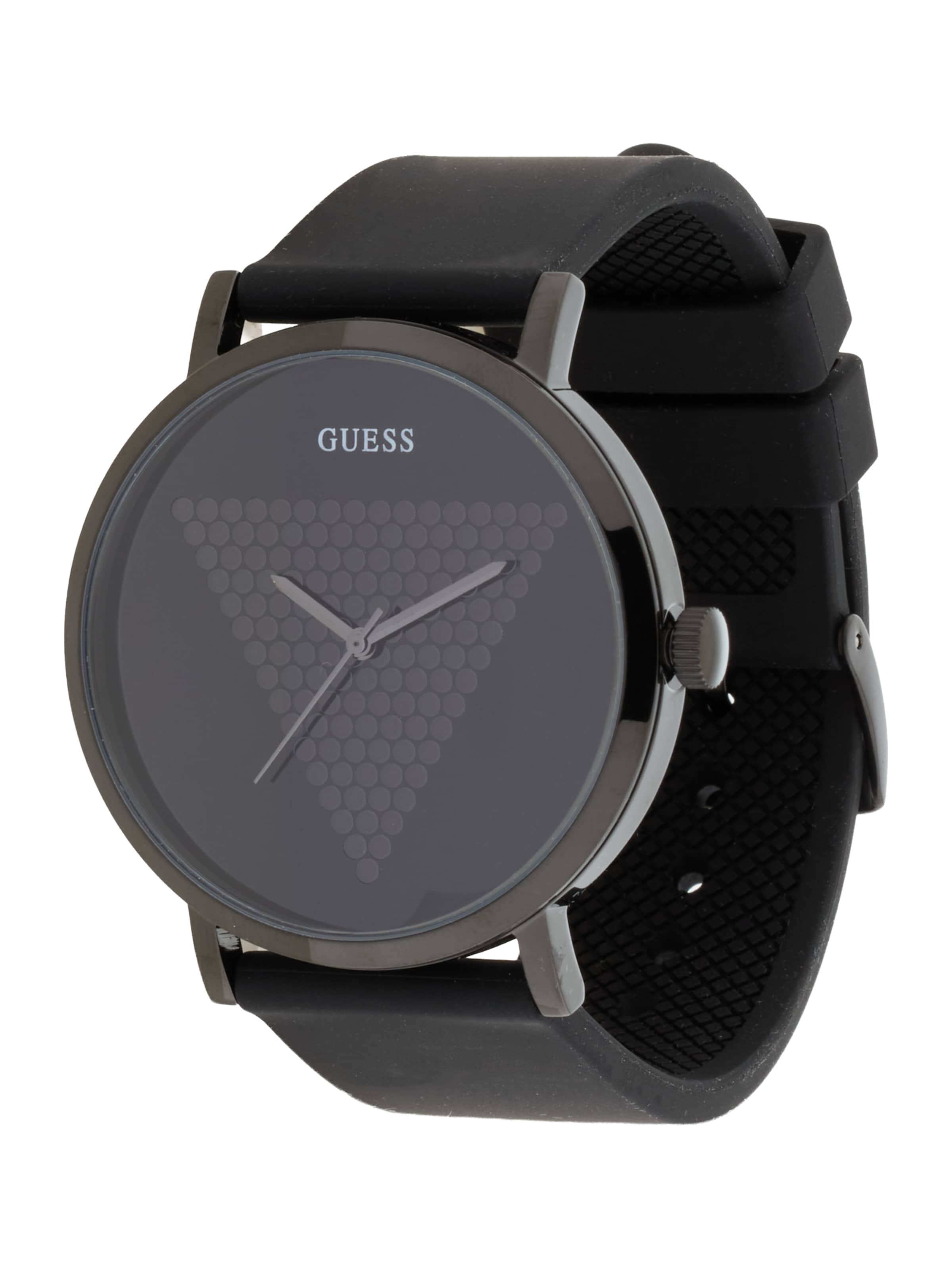 GUESS Analógové hodinky 'IMPRINT' - Čierna: predná strana