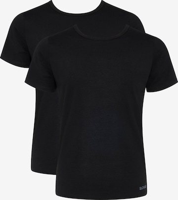 SLOGGI Undershirt 'Go Abc 2.0' in Black: front