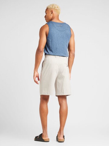 WEEKDAY Loose fit Pleat-front trousers 'Uno' in Beige