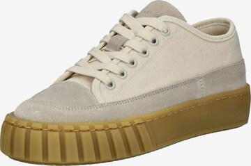 Baskets basses Sneaky Steve en blanc : devant