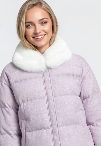 MYMO Winterjas in Lila