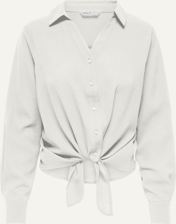 Camicia da donna 'ONLNOVA LUX' di ONLY in bianco: frontale