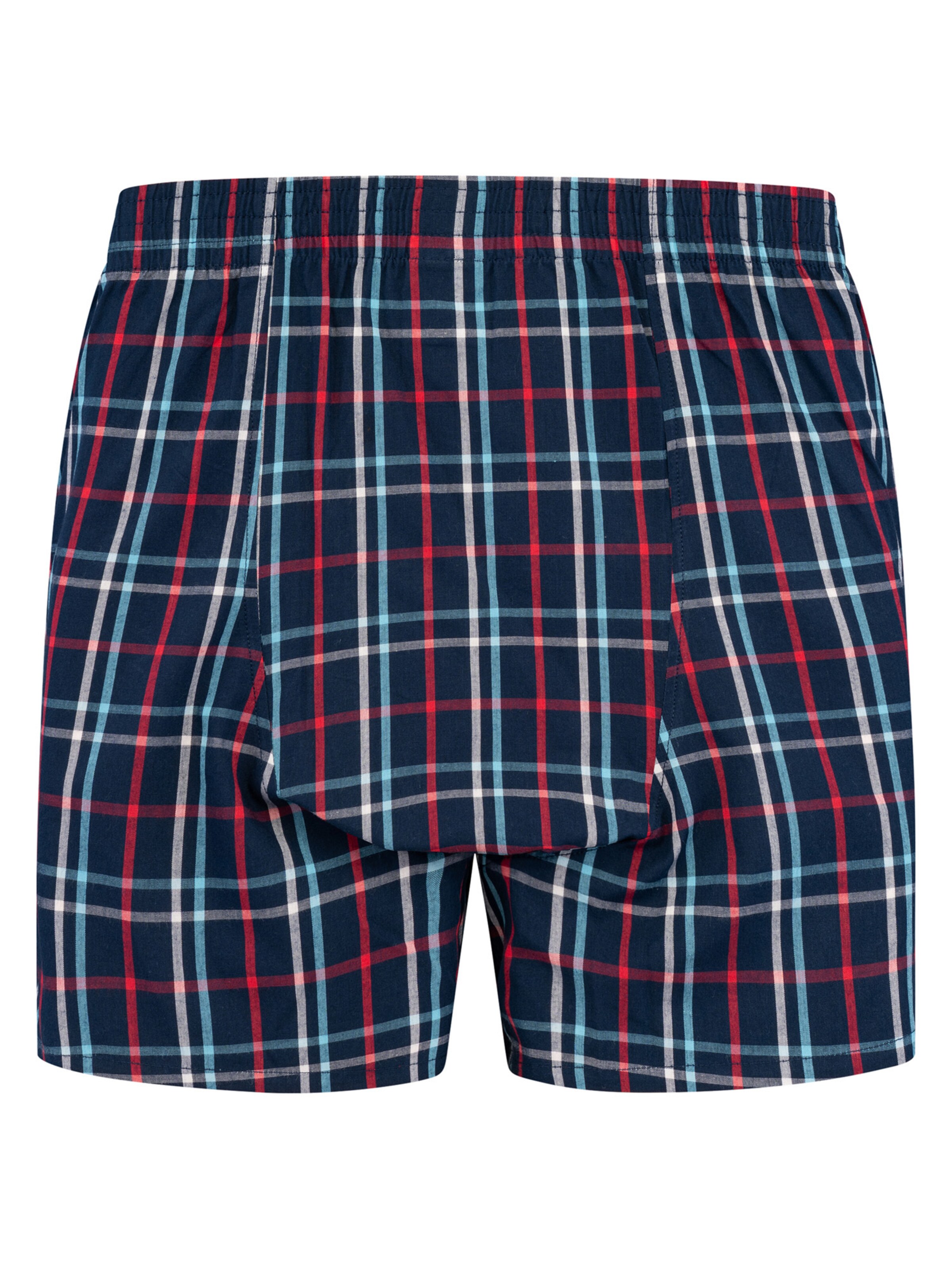 Boxers ' Mix Karos ' Sugar Pine en bleu
