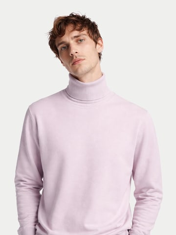 GOBI Cashmere Pullover 'Men's Essential Turtleneck Cashmere Sweater'‌ in Lila
