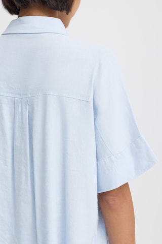 Pulz Bluse 'PZLUCA' i blå