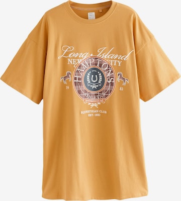 NextSpavaćica košulja - žuta boja: prednji dio