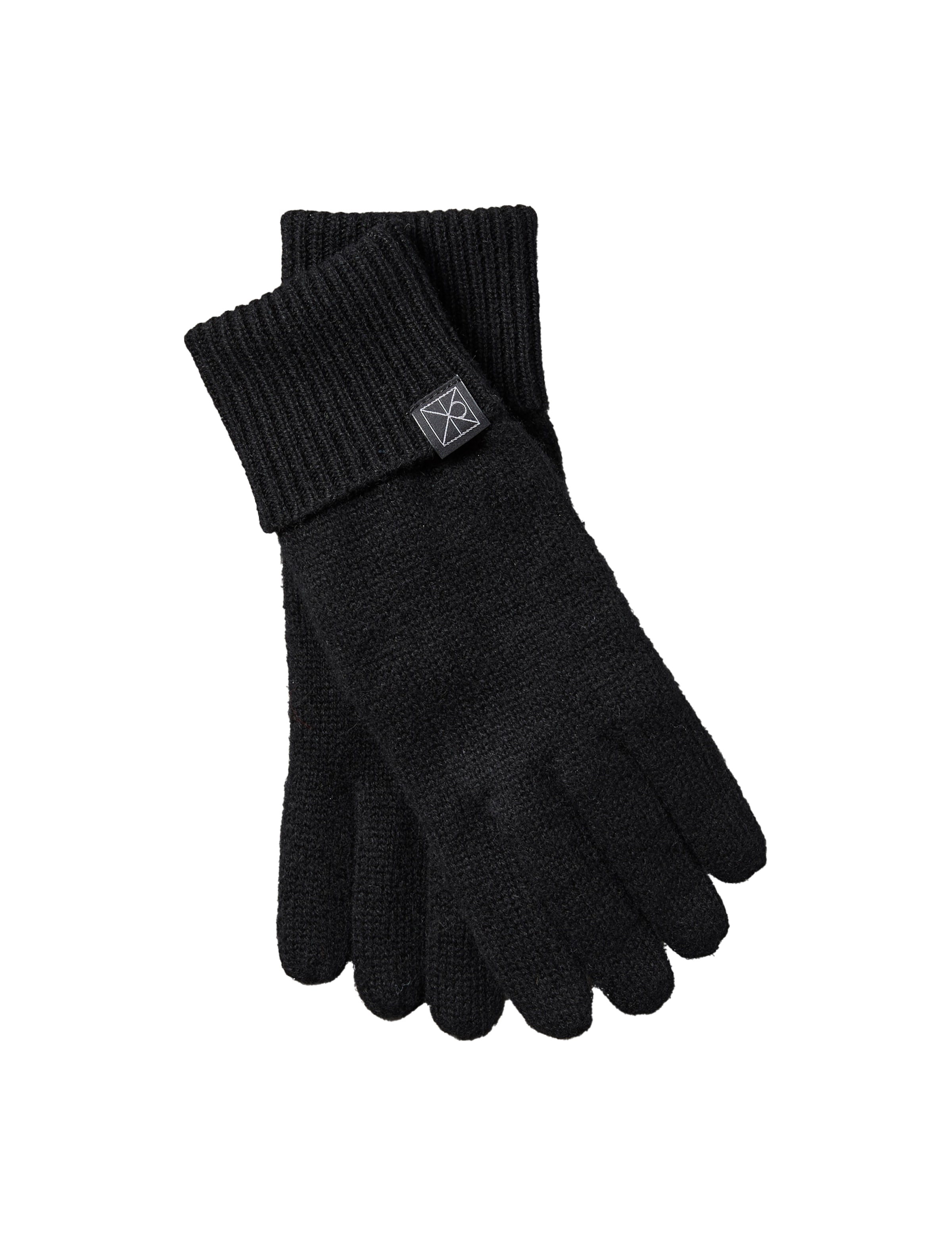 Calvin Klein Full finger gloves in Black: front