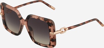 FURLA Sunglasses 'SFU712' in Brown: front