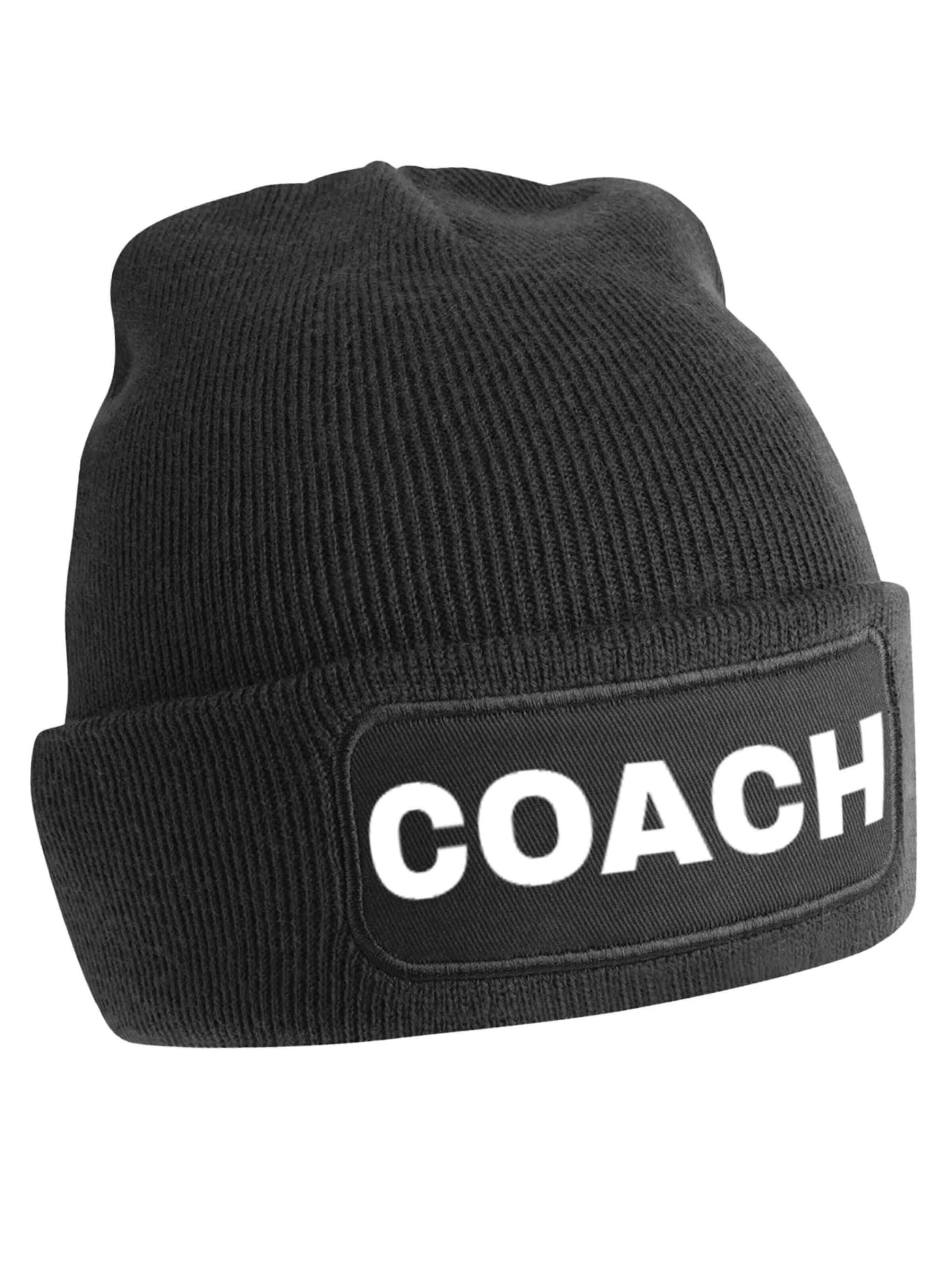 Youth Designz Mütze 'Coach'‌ in Schwarz