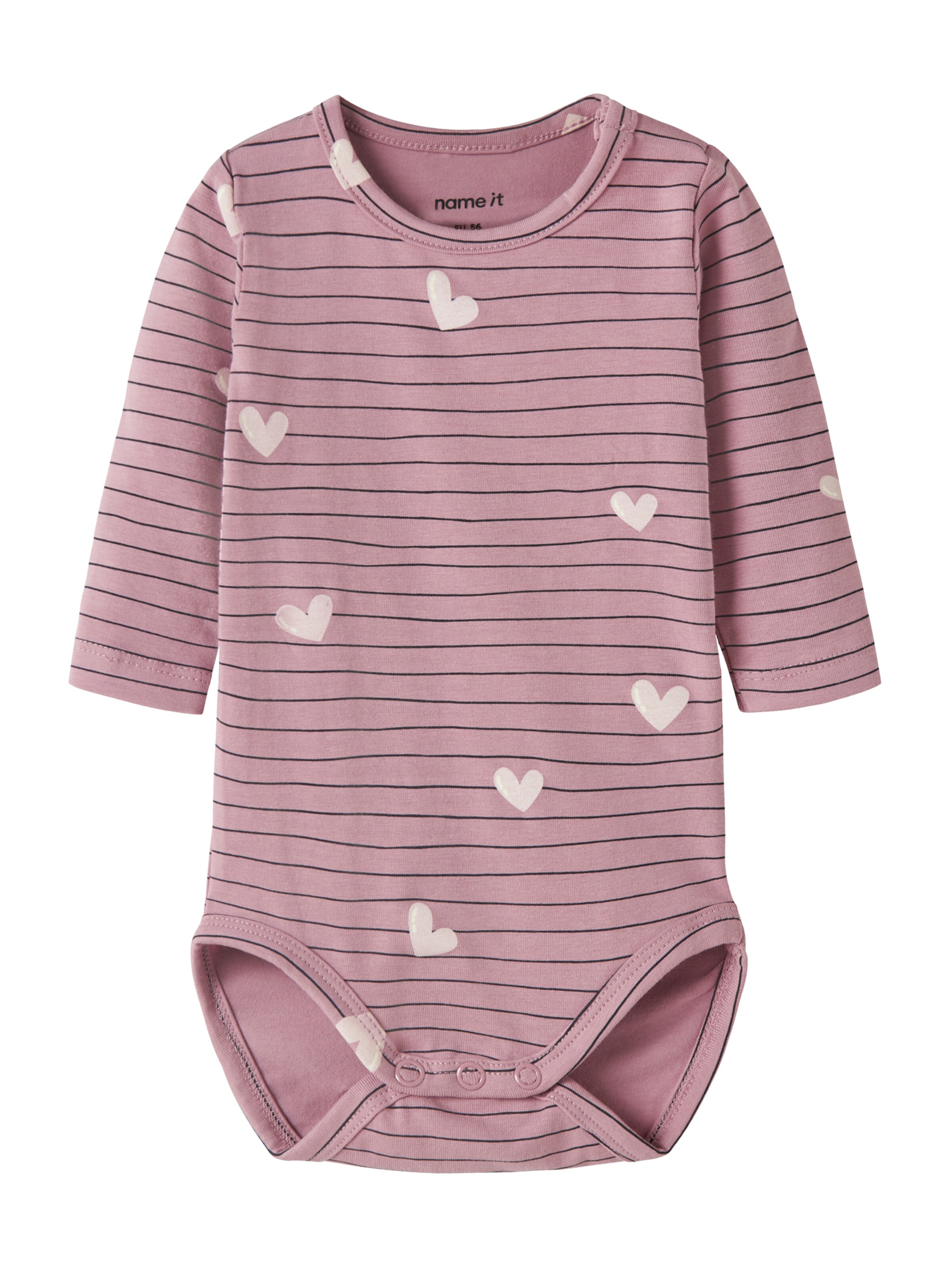 NAME IT - Pijama entero/body 'NBFVANDORA' en lila: frente