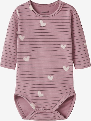 NAME IT Potkuhousut/body 'NBFVANDORA' värissä lila: etupuoli