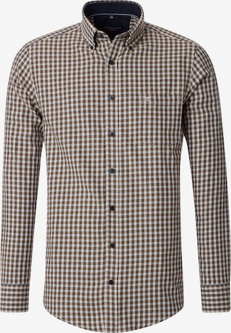 Chemise CASA MODA en beige : devant