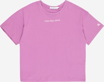 Calvin Klein Jeans Shirt in Purple: front