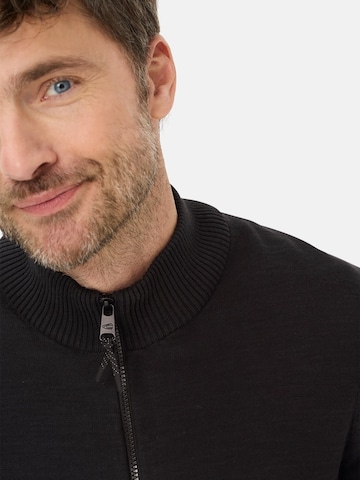 CAMEL ACTIVE Knit Cardigan in Black