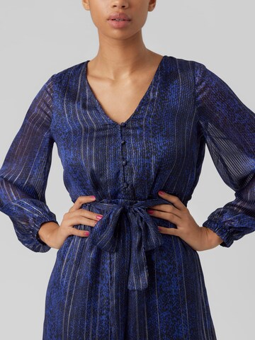 VERO MODA Jurk 'Nala' in Blauw