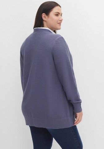 Cardigan SHEEGO en bleu