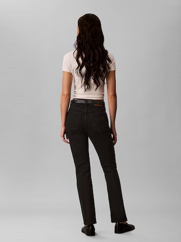 Calvin Klein Jeans Slimfit Jeans in Zwart