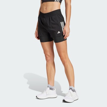 ADIDAS PERFORMANCE Regular Sports trousers 'Own The Run' in Black: front