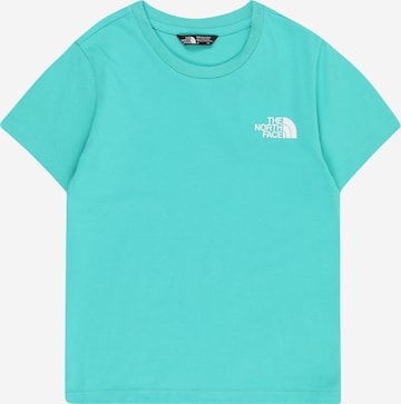 THE NORTH FACE Funktionsshirt 'SIMPLE DOME' in Grün: predná strana