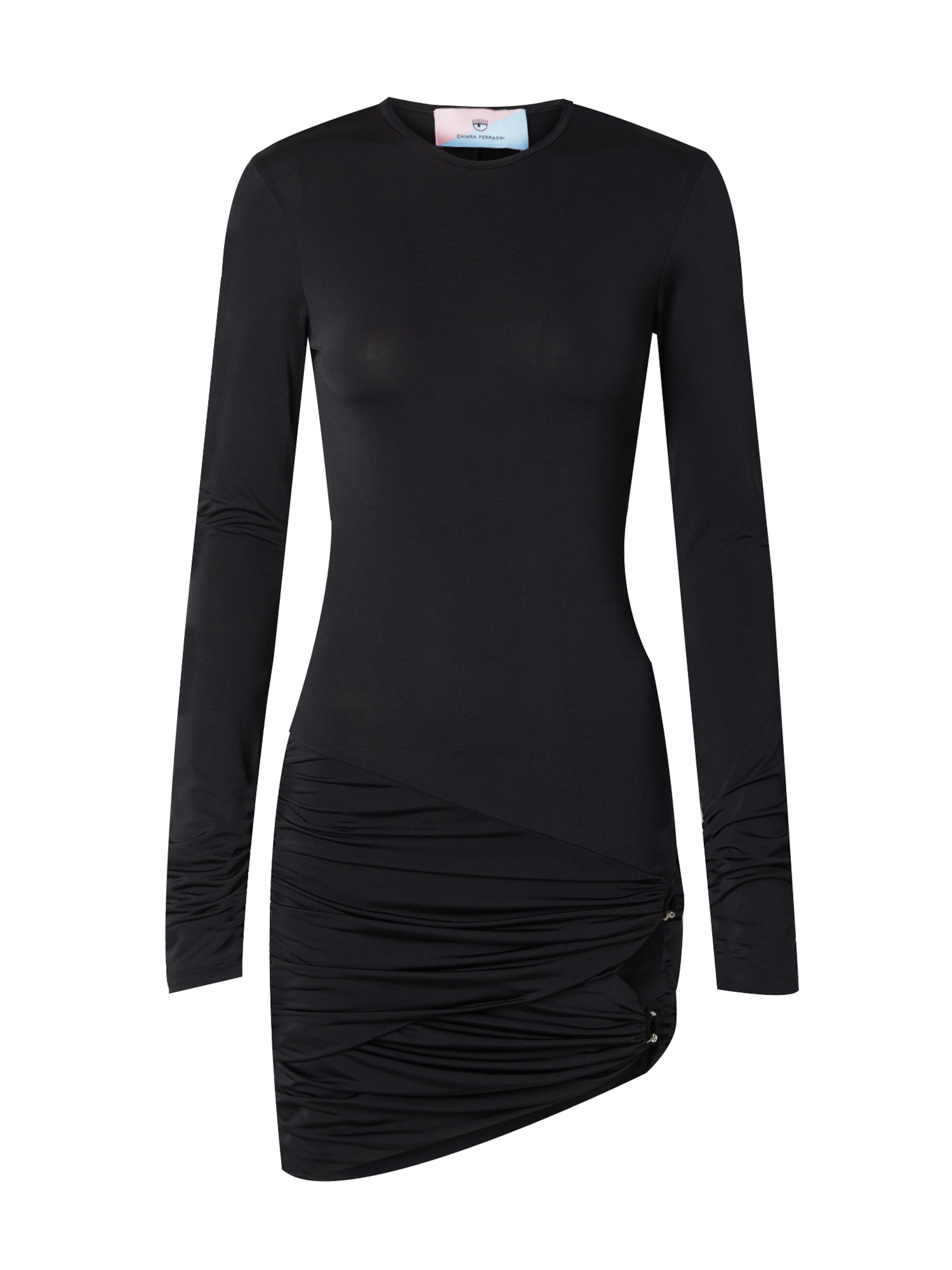Chiara Ferragni Kleid in Schwarz: Vorderseite