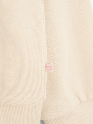 Sweat-shirt Cool Club en beige