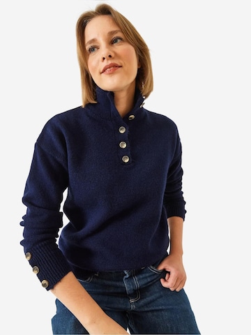Bianco Lucci Pullover 'Pullover'‌‌‌‌‌‌‌‌ in Blau