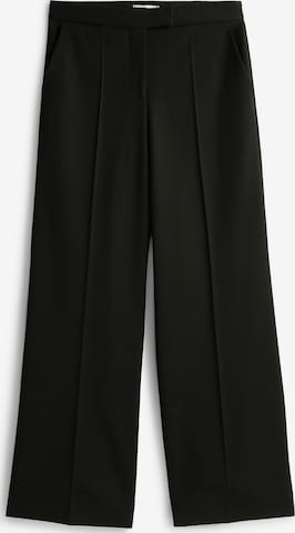 TOMMY HILFIGER Wide Leg Suorat housut värissä musta: etupuoli