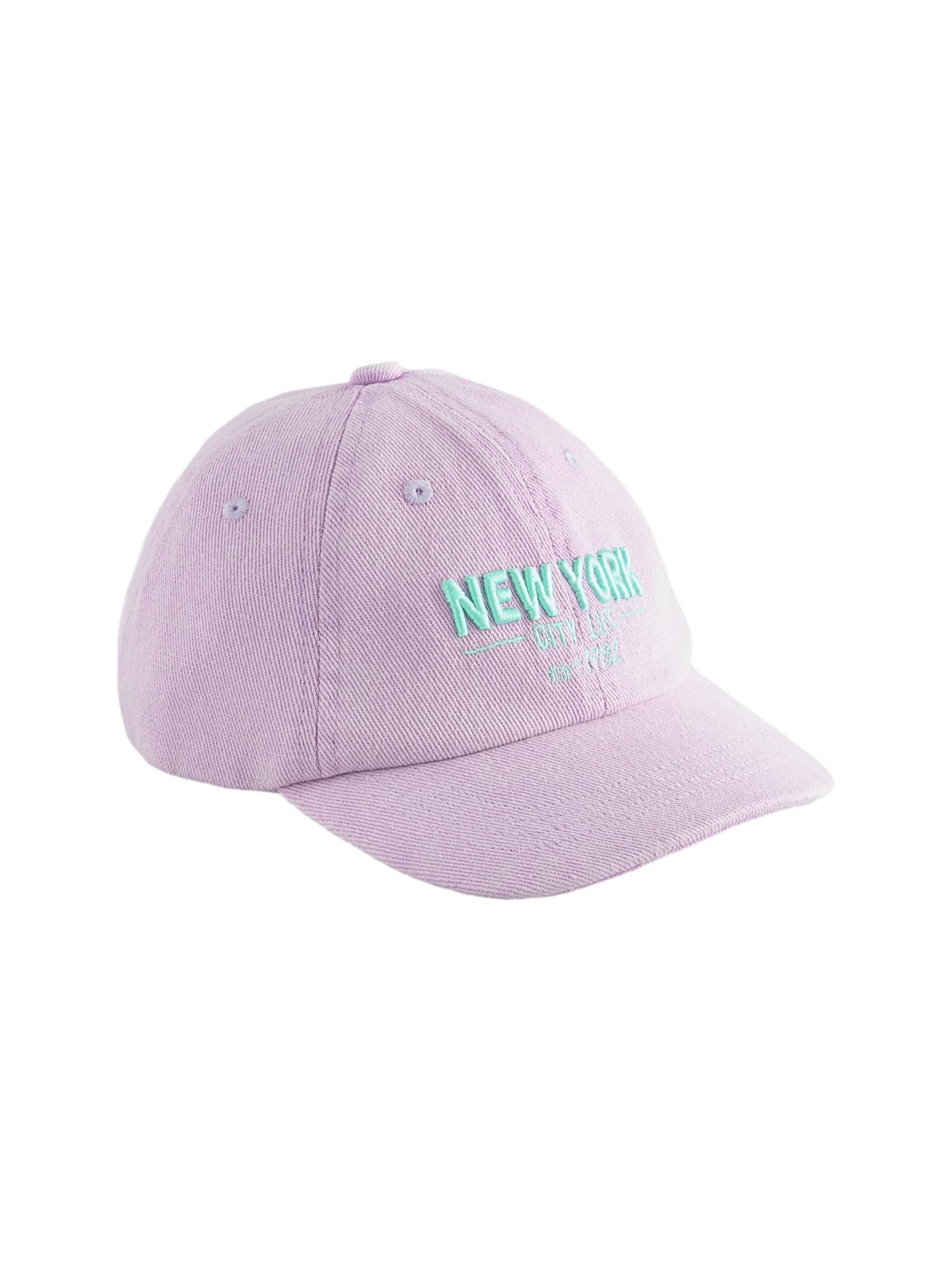 Next Hat in Purple: front