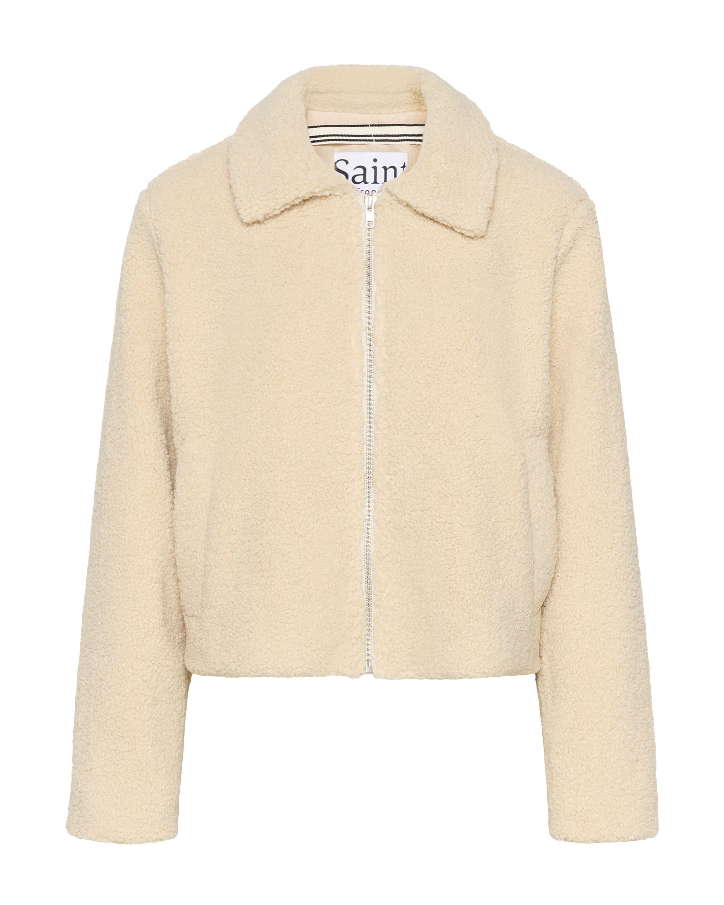 SAINT TROPEZ Tussenjas 'Oreen' in Beige: voorkant