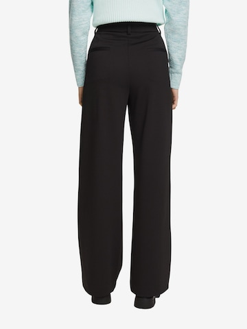 ESPRIT Wide leg Pants in Black