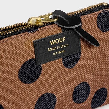 Beauty case di Wouf in marrone